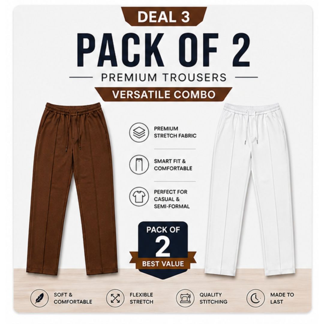 Brown White Versatile Combo