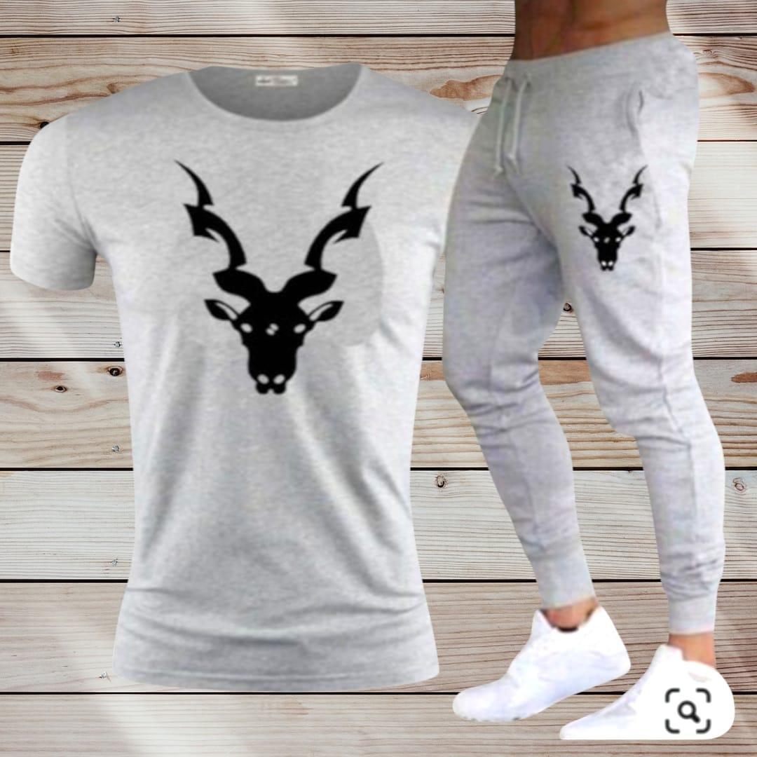 Grey Antelope Skull Tracksuit