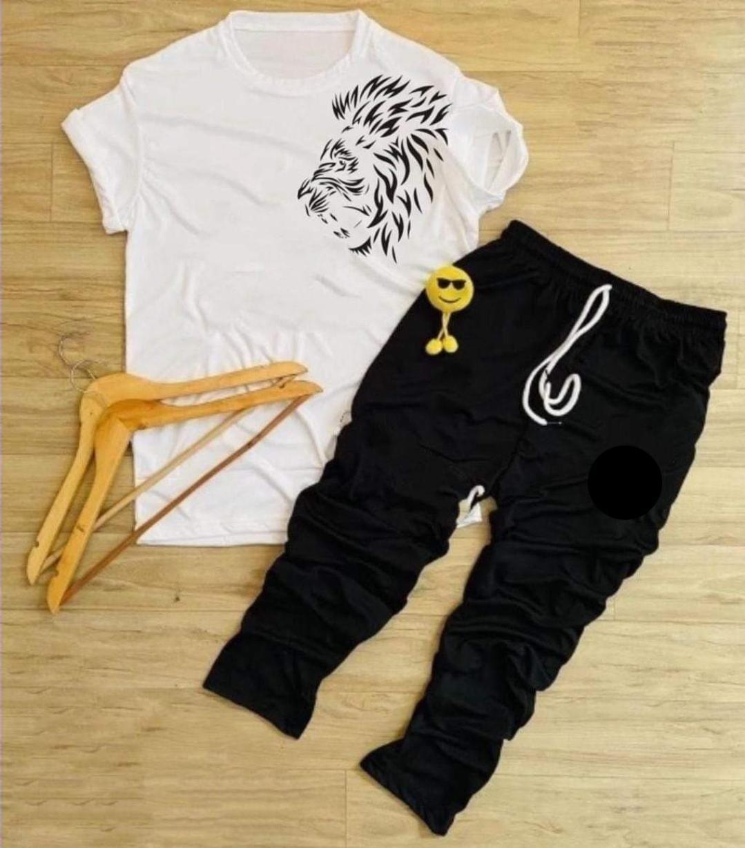 White Tribal Lion Tracksuit