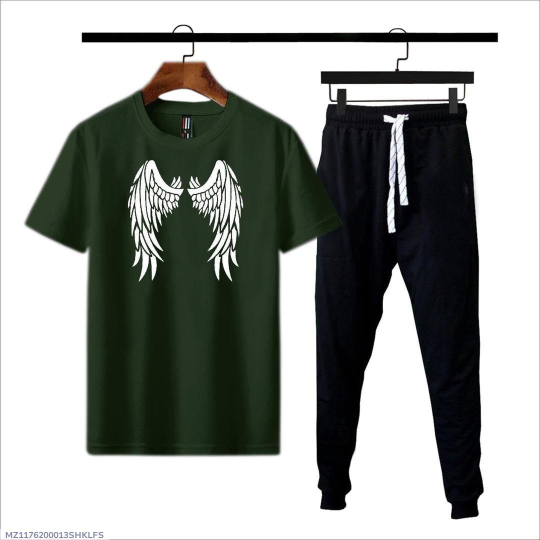 Grey Angel Wings Tracksuit