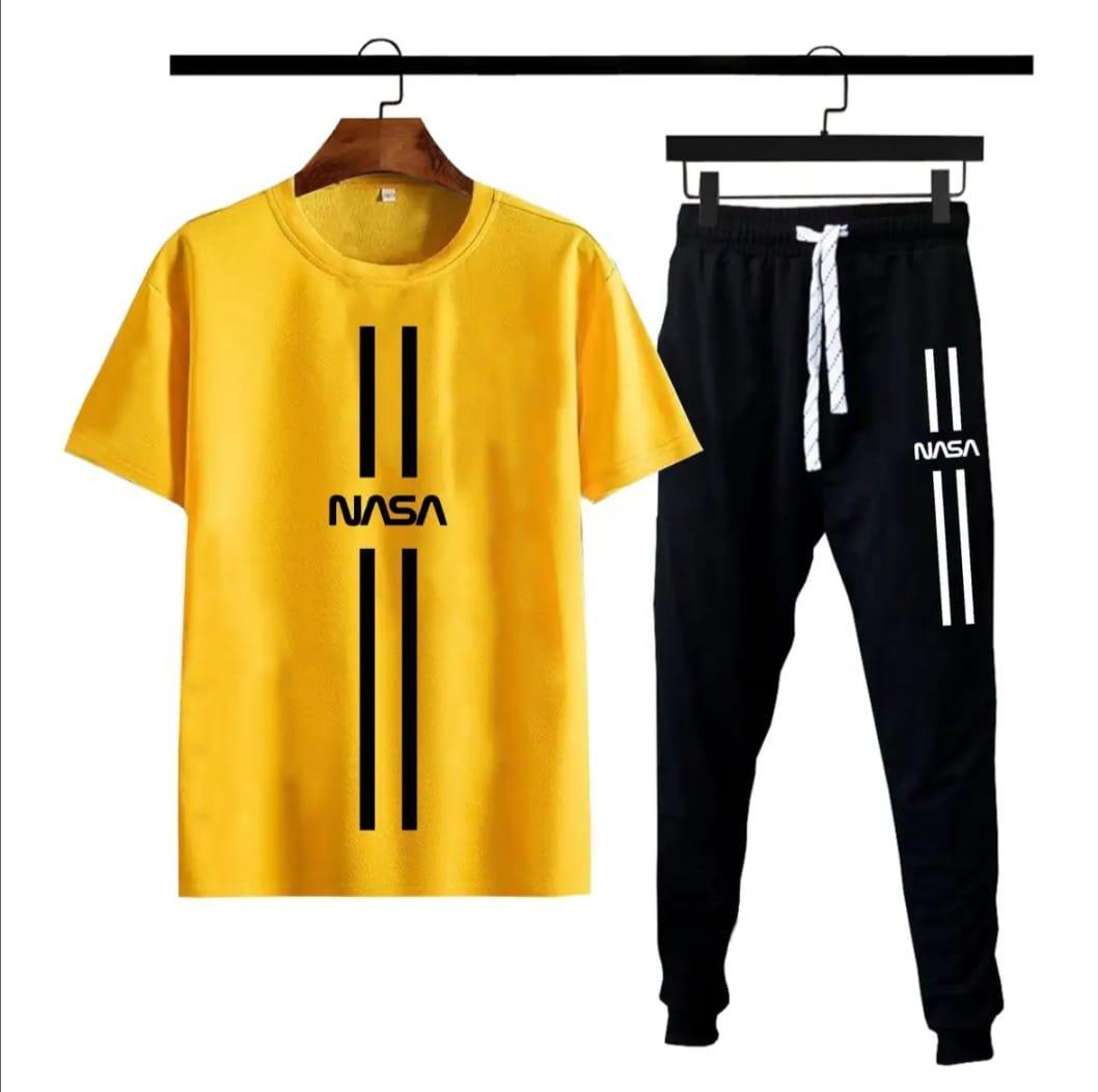 Yellow NASA Stripe Tracksuit