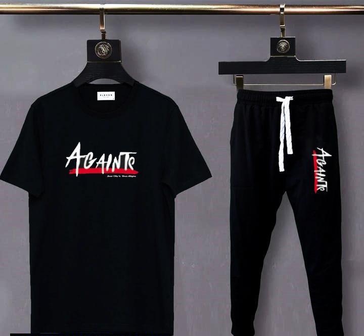 Men’s Summer Track Suit (AGAINST BLACK ) – Lightweight & Breathable